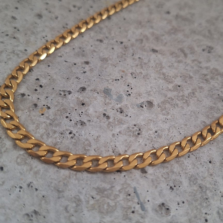 Origin | Flat Curb (Gold) 6mm