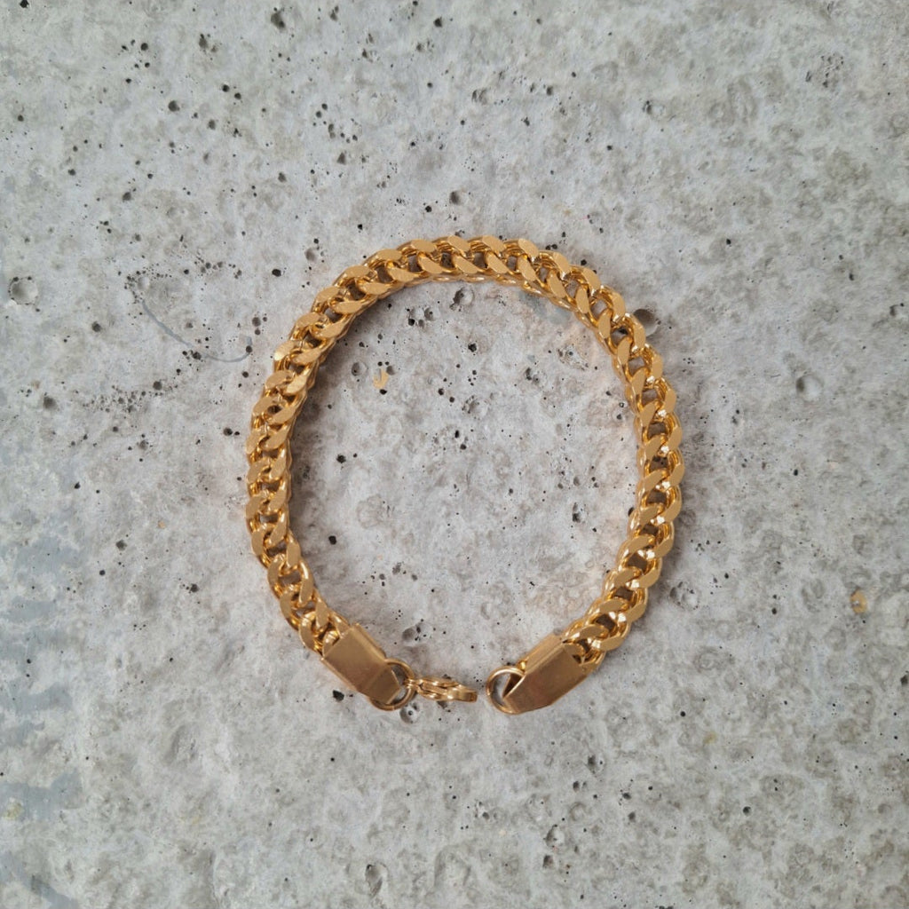 Phoenix | Franco Bracelet (Gold) 6mm