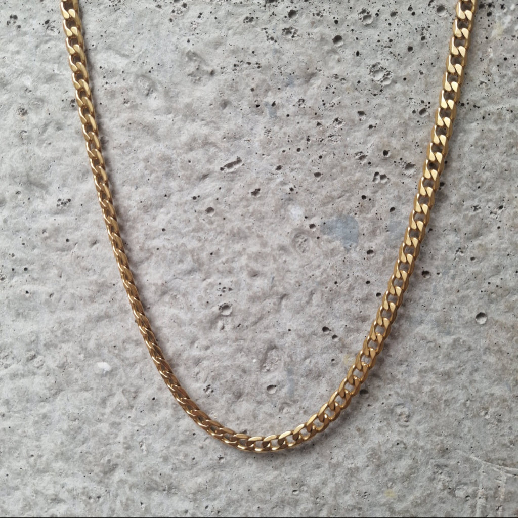 Origin | Flat Curb (Gold) 6mm